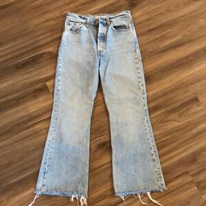 Levi's Light Blue Flare Jeans